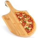 Łopata do Pizzy Bambusowa 40 x 28 cm Deska do Serwowania i Pieczenia