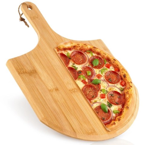 Łopata do Pizzy Bambusowa 40 x 28 cm Deska do Serwowania i Pieczenia