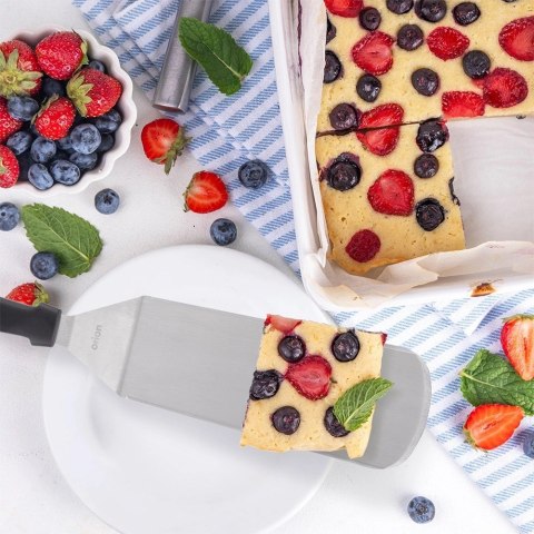Łopatka Kuchenna Długa 38 cm Stalowa do Pizzy Mięsa Omletów ORION