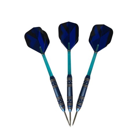 Lotki Rzutki 3 szt. do Darta Stalowy Grot MASTER Cyclone Brass 24 g